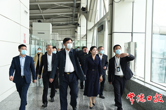 鄒文輝赴桃花源機(jī)場調(diào)研：加快發(fā)展航空交通 為常德對外開放與產(chǎn)業(yè)發(fā)展提供堅(jiān)實(shí)支撐