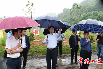 鄒文輝赴桃源縣督導(dǎo)生態(tài)環(huán)境問題整改工作：不折不扣抓好生態(tài)環(huán)境問題整改落實