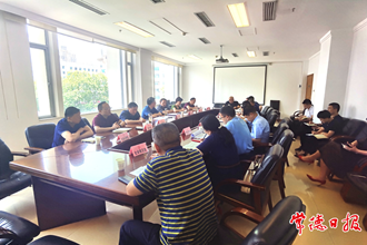 市疫情防控指揮部召開今年第13次會商會