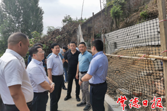 市領(lǐng)導督查住建系統(tǒng)安全生產(chǎn)工作時強調(diào)：確保城市燃氣管道安全萬無一失