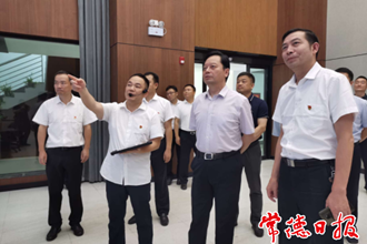 市領導帶隊開展安全生產(chǎn)檢查時要求：確保我市交通運輸行業(yè)平安穩(wěn)定