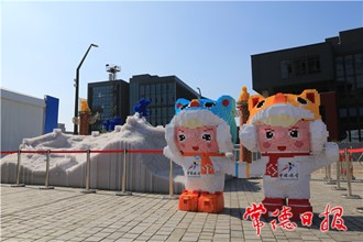 常德制造“走進(jìn)”中國(guó)冰雪大會(huì) 粵港?？颇K化新材料搭建大會(huì)冰雪主題場(chǎng)景