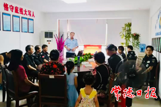 武陵區(qū)長庚街道廖橋社區(qū)：小區(qū)演練消防 提升居民安全意識