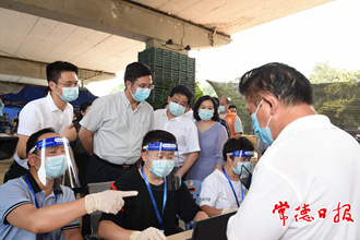 鄒文輝督導(dǎo)檢查疫情防控工作 緊盯重點部位 守住防控底線