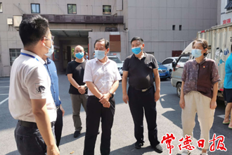 市總工會慰問一線防疫人員
