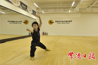 常德武術(shù)少年厲兵秣馬迎戰(zhàn)市八運(yùn)會(huì)