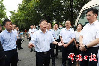 陳文浩來常開展巡河及環(huán)保工作調(diào)研 落實(shí)河長制湖長制 提升人民群眾幸福感獲得感