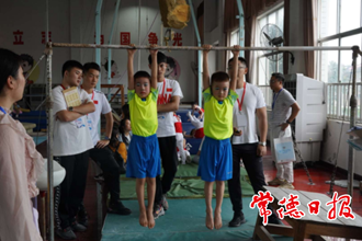 常德市八運(yùn)會三項比賽在市體校開戰(zhàn)