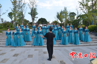 常德市女企業(yè)家商會合唱藝術(shù)團(tuán)正式成立