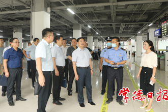 我市加強高鐵樞紐站過渡站秩序管理