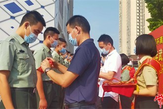 武陵區(qū)舉辦2021年退役士兵返鄉(xiāng)歡迎會暨退役軍人軍屬現場招聘會