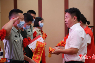 我市舉辦系列活動(dòng)迎接老兵回家