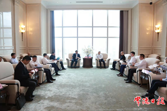 鄒文輝赴長三角開展招商考察 不斷提升區(qū)域競(jìng)爭(zhēng)力 為更多戰(zhàn)略投資者落戶常德奠定基礎(chǔ)