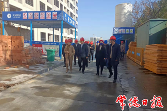 市領(lǐng)導(dǎo)調(diào)度市屬國企當(dāng)前重點工作
