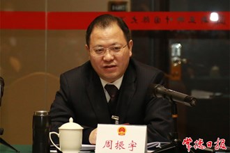 周振宇參加代表團分團審議