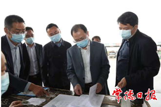 周振宇赴桃源、桃花源督導清明期間重點工作