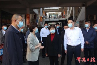 市領(lǐng)導(dǎo)督導(dǎo)檢查全國(guó)文明城市創(chuàng)建工作