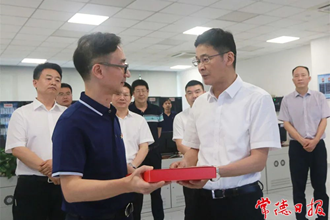曹志強(qiáng)前往企業(yè)開展“送政策、解難題、優(yōu)服務(wù)”走訪調(diào)研活動(dòng)　主動(dòng)靠前服務(wù) 用心用情服務(wù) 把政策“含金量”變成企業(yè)“獲得感”