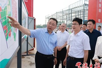 曹志強(qiáng)在安鄉(xiāng)調(diào)研時(shí)強(qiáng)調(diào)：突出創(chuàng)新引領(lǐng) 推動(dòng)高質(zhì)量發(fā)展