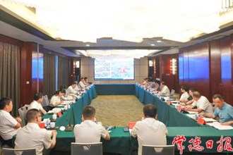 宜昌市政府考察團(tuán)來(lái)常對(duì)接宜常鐵路項(xiàng)目