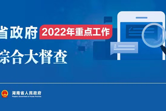 專欄丨省政府2022年重點(diǎn)工作綜合大督查