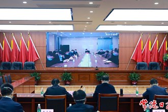 周振宇在全市疫情防控工作電視電話會議上強(qiáng)調(diào) 堅持以快制快精準(zhǔn)防控 切實(shí)守好屬地、守住陣地