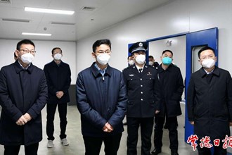 曹志強(qiáng)帶隊(duì)檢查春節(jié)安全工作并慰問一線人員 以高度的責(zé)任感和使命感確保各項(xiàng)工作有序運(yùn)轉(zhuǎn)