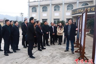 在常全國人大代表開展集中視察活動