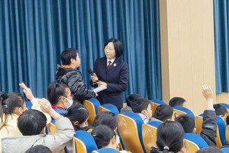 【社會】“法治進校園”未成年人保護宣講活動