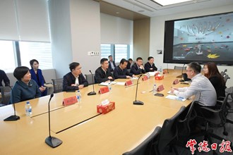 曹志強(qiáng)帶隊前往上海、深圳開展招商考察活動　
