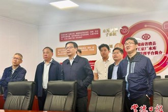 水利部檢查組來(lái)我市開(kāi)展防汛檢查