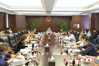 市領(lǐng)導(dǎo)調(diào)度桃花源文化旅游節(jié)籌備工作
