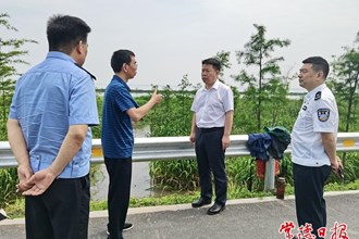 市領導督導調(diào)研道路交通安全管理工作