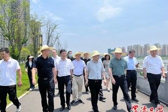 省領導來常實地調研