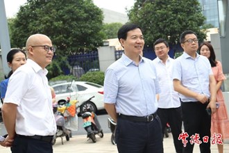 市領(lǐng)導(dǎo)率隊(duì)調(diào)研企業(yè)國(guó)有資產(chǎn)管理情況時(shí)指出：有效盤(pán)活國(guó)有資產(chǎn) 充分挖掘閑置資產(chǎn)價(jià)值