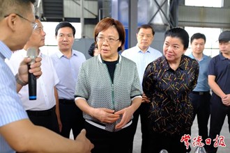 省人大常委會(huì)調(diào)研組來常調(diào)研