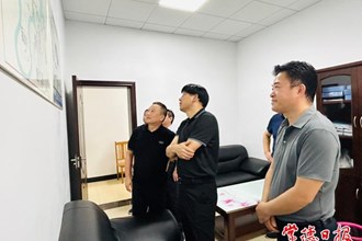 省水利廳調(diào)研組來(lái)常調(diào)研防汛抗旱工作