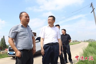 市領(lǐng)導(dǎo)率隊(duì)調(diào)研西湖管理區(qū)防汛抗旱工作