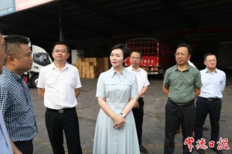 市領(lǐng)導(dǎo)開展物流園區(qū)建設(shè)發(fā)展調(diào)研