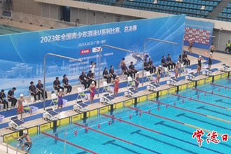 【社會】常德市三中游泳小將斬獲全國冠軍