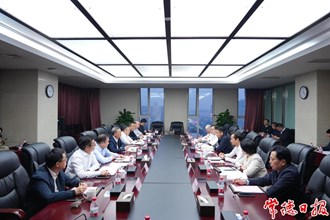 曹志強帶隊赴北京開展招商考察活動