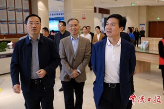 省人大常委會(huì)預(yù)算工委調(diào)研組來常調(diào)研