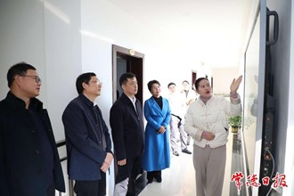 市領導到各民主黨派常德市委會、市僑聯(lián)、市工商聯(lián)走訪調研時強調：加強聯(lián)絡溝通 畫好助力新常德建設的最大“同心圓”