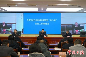 全市突出生態(tài)環(huán)境問題整改“回頭看”核查工作調度會召開
