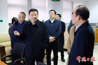 陳飛率調(diào)研組來常開展法治政府建設(shè)工作調(diào)研