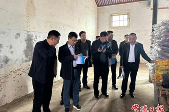省防指領(lǐng)導(dǎo)督察我市汛前準備和地質(zhì)災(zāi)害汛前排查工作