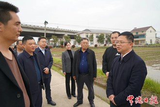 市領(lǐng)導(dǎo)調(diào)研指導(dǎo)武陵區(qū)春耕備耕等工作