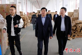市領(lǐng)導(dǎo)率隊到常德經(jīng)開區(qū)開展 中小企業(yè)促進(jìn)“一法一辦法”執(zhí)法檢查