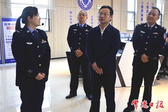 市領(lǐng)導(dǎo)到武陵區(qū)、鼎城區(qū)調(diào)研政法工作時強(qiáng)調(diào)：以高水平安全保障高質(zhì)量發(fā)展