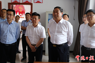 河南省南陽市人大常委會調(diào)研組來常調(diào)研交流